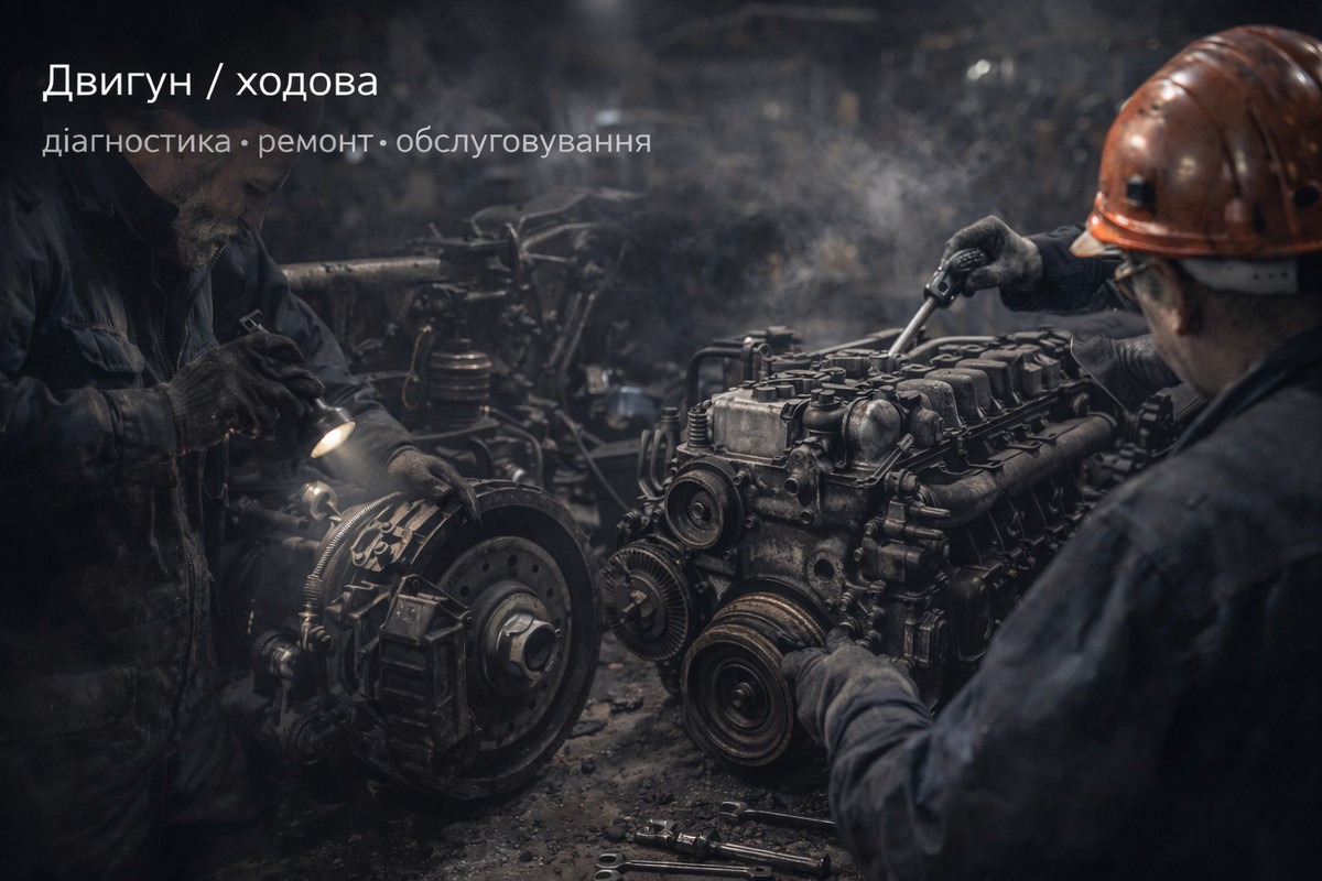 Двигун/ходова